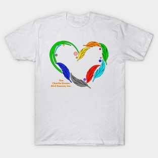 CB feather heart T-Shirt